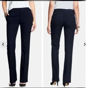 Banana Republic Women's Martin Fit Pinstripe Pants in Navy - Size 4S